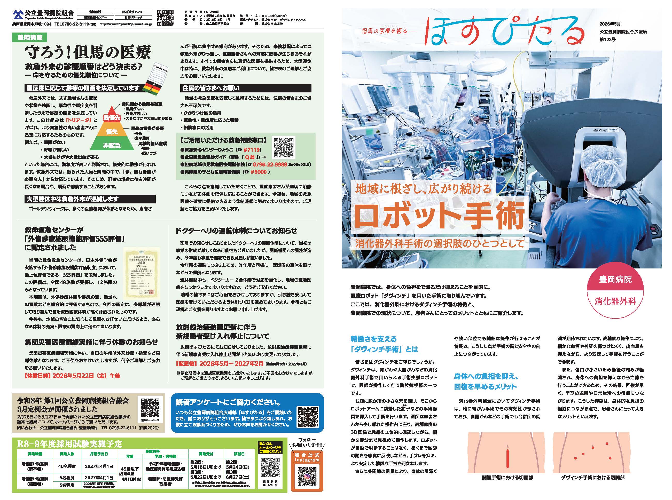 広報誌「ほすぴたる」